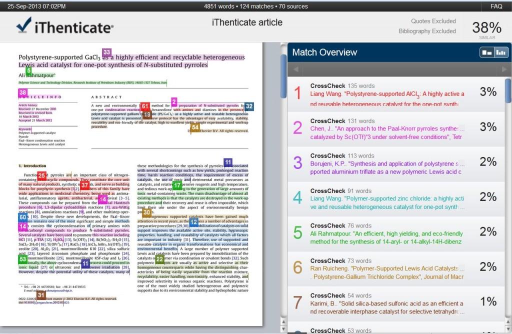 論文相似度比對